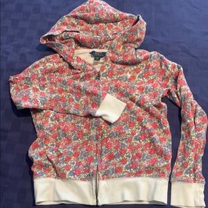Ralph Lauren Floral Zip-Up Hoodie